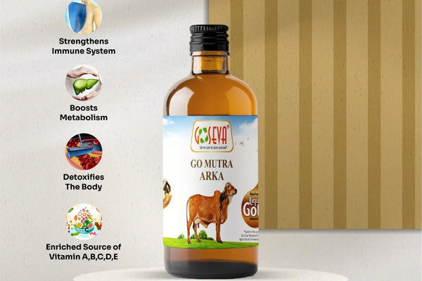 Goseva Gomutra Ark — Pure Distilled Gir Cow Urine Ayurvedic Detox Tonic