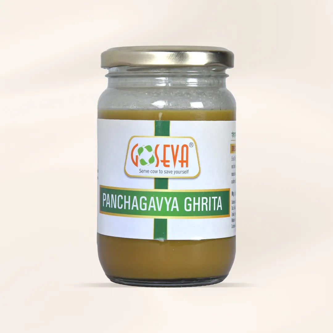 Panchagavya Ghrita 250ml - A2 Gir Cow Ghee Five-Cow Elixir | Goseva