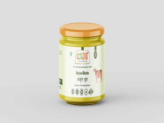 Arjun Ghrita - A2 Gir Cow Ghee Ayurvedic Heart & Cardio Support | Goseva