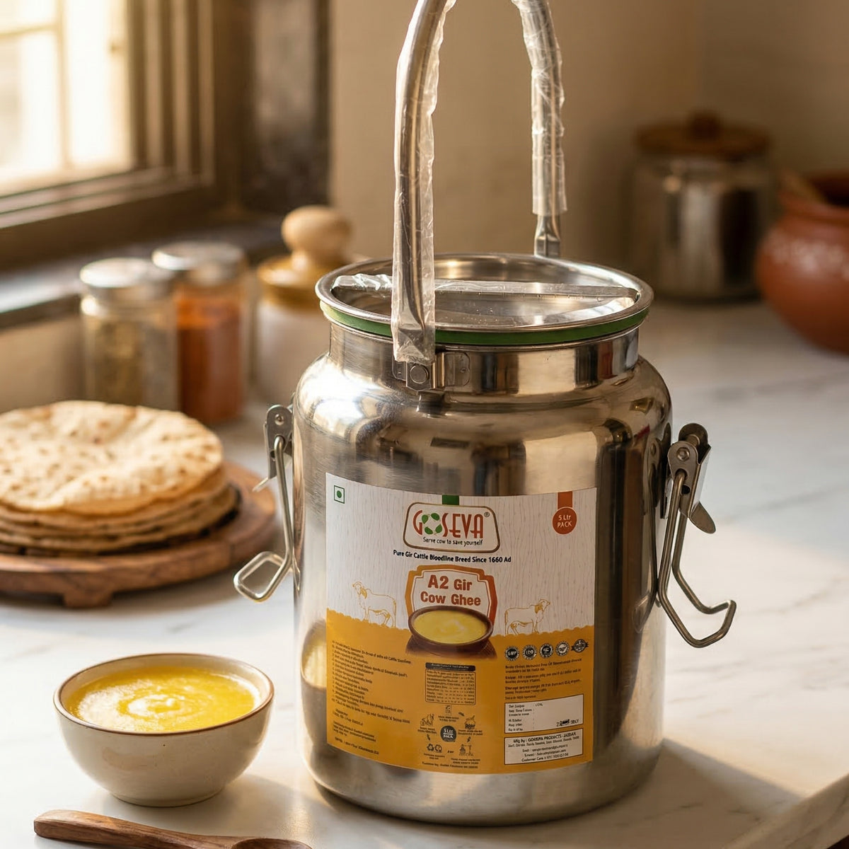 Pure A2 Gir Cow Ghee – Traditional Vedic Purity for Modern Wellness