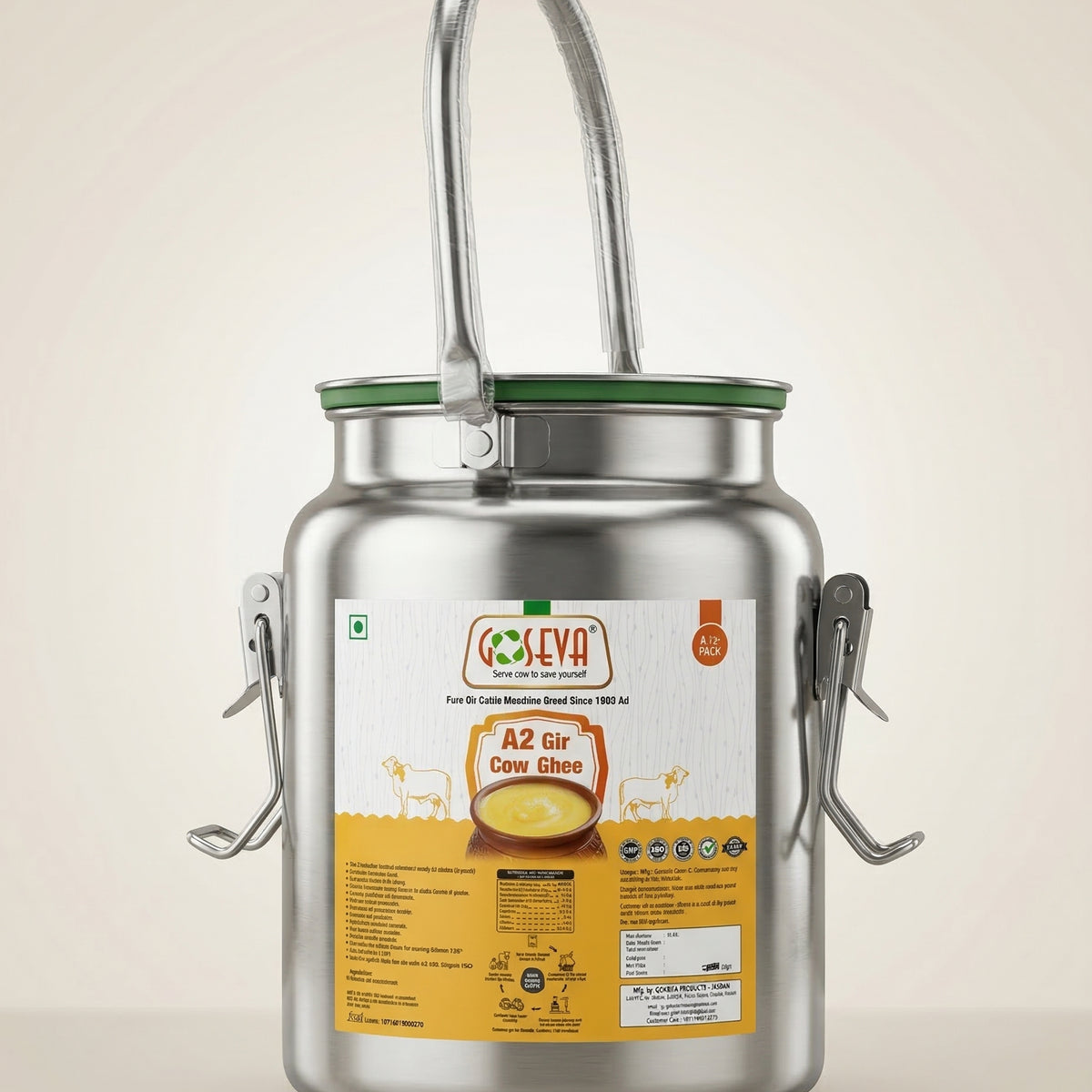 Pure A2 Gir Cow Ghee – Traditional Vedic Purity for Modern Wellness