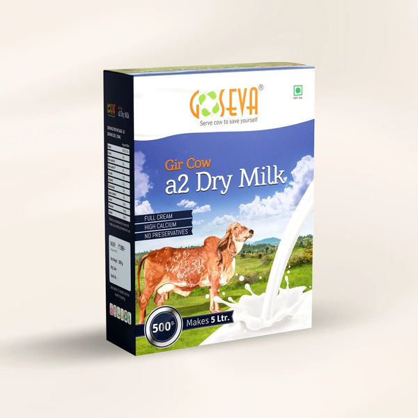 Gir Cow A2 Dry Milk - Goseva
