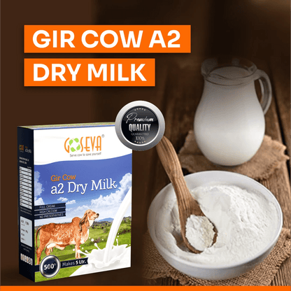 Gir Cow A2 Dry Milk - Goseva