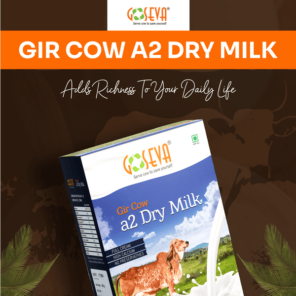 Gir Cow A2 Dry Milk - Goseva