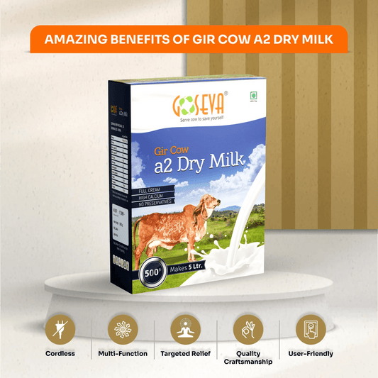 Gir Cow A2 Dry Milk - Goseva