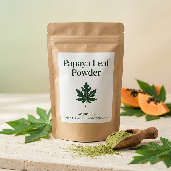 Goseva Papita Powder | Pure Natural Papaya Fruit Powder | For Digestion & Platelet Support - Goseva