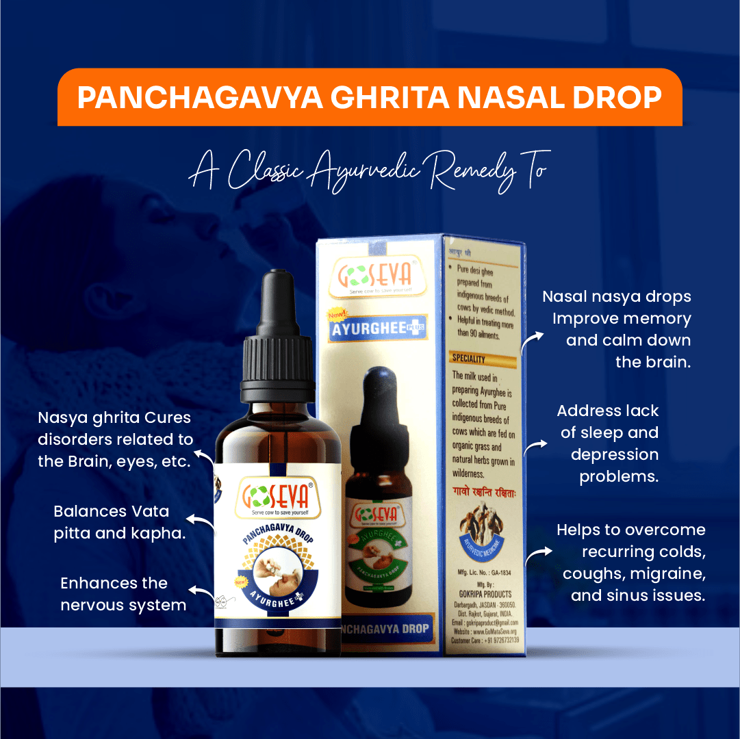 Panchagavya Nasal Drop - Goseva