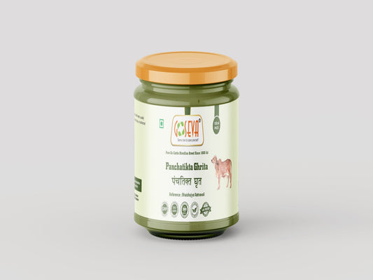 Panchtikta Ghrita - A2 Gir Cow Ghee Ayurvedic Skin & Detox Support | Goseva