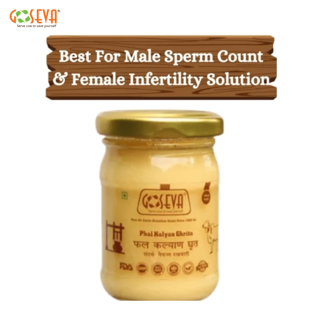 Phal Kalyan Ghrita 100ml - A2 Gir Cow Ghee Ayurvedic Fertility Support | Goseva