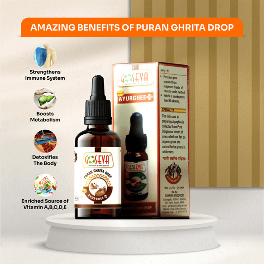 Puran Ghrit Nasal Drop - Goseva