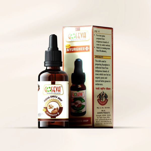 Puran Ghrit Nasal Drop - Goseva