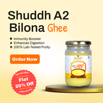Pure A2 Gir Cow Ghee 5 Liter Dolchi – Bilona Churned Traditional Desi Cow Ghee - Goseva