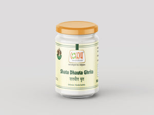 Shat Dhaut Ghrita - 100x Washed A2 Gir Cow Ghee Ayurvedic Skin Balm | Goseva